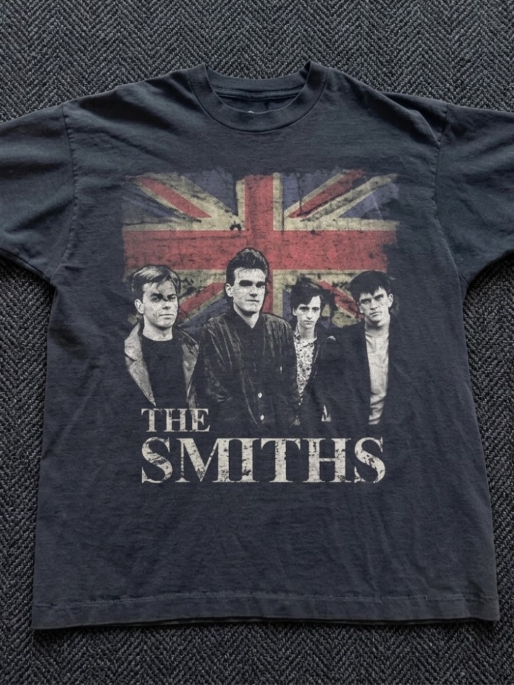 The Smiths Union Jack Graphic Tee - Black
